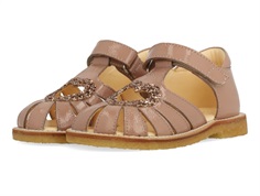 Angulus sandal clay with glitter heart  